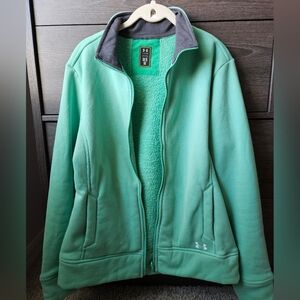 Under Armour Storm Green Fleece Zip Up